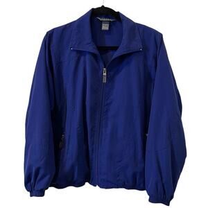 3 for $25-Koret Womans Jacket Blue Lined Full Zip Up-Small
